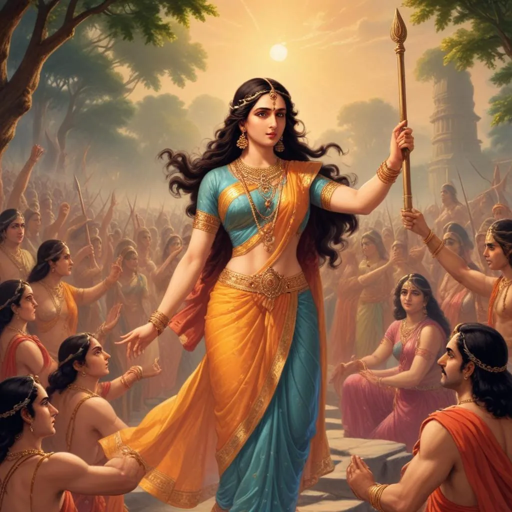 Draupadi: Power, Grace, and Resistance in a Patriarchal World